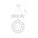 Светильник подвесной Divinare ROMILDA 3512/17 LM-8 (3512/17 LM-8) 