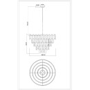 Светильник подвесной Divinare ROSIE 3511/02 LM-16 (3511/02 LM-16) 