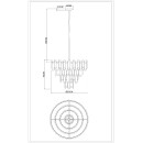 Светильник подвесной Divinare ROSIE 3511/02 LM-8 (3511/02 LM-8) 