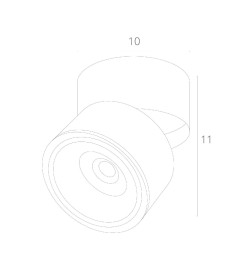 Светильник потолочный Arte Lamp ARCTURUS A7715PL-1BK