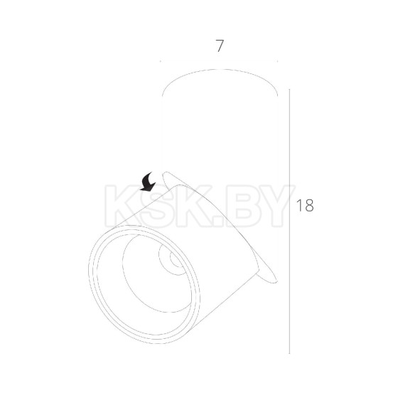 Светильник потолочный Arte Lamp MEISU A7717PL-1WH (A7717PL-1WH) 