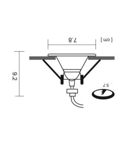 Светильник потолочный Arte Lamp GRUS A6668PL-1WH