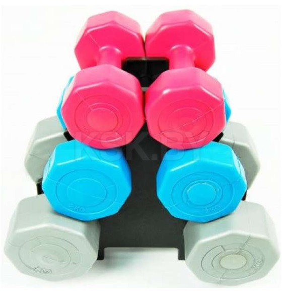 Набор виниловых гантелей ATLAS SPORT FITNES 12 кг