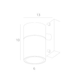 Уличный светильник Arte Lamp MISTERO A3302AL-1WH