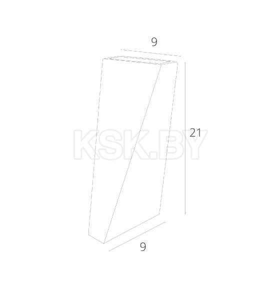 Уличный светильник Arte Lamp COMETA A1524AL-1WH (A1524AL-1WH) 