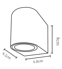 Уличный светильник Arte Lamp COMPASS A3102AL-1BK