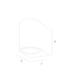 Уличный светильник Arte Lamp COMPASS A3102AL-1BK