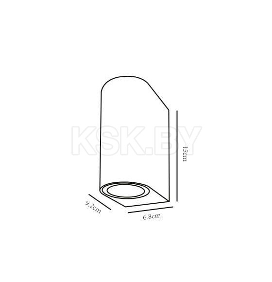 Уличный светильник Arte Lamp COMPASS A3102AL-2WH (A3102AL-2WH) 