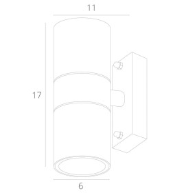 Уличный светильник Arte Lamp MISTERO A3302AL-2BK