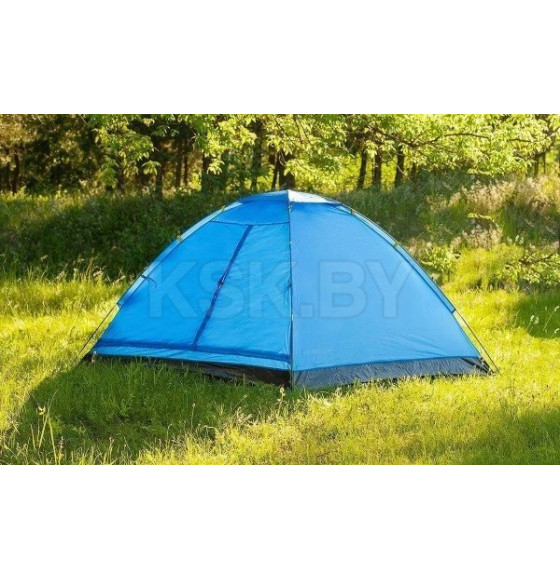 Палатка туристическая Сalviano ACAMPER Domepack 4 blue (4-местная 2500 мм/ст) 210х210х130см