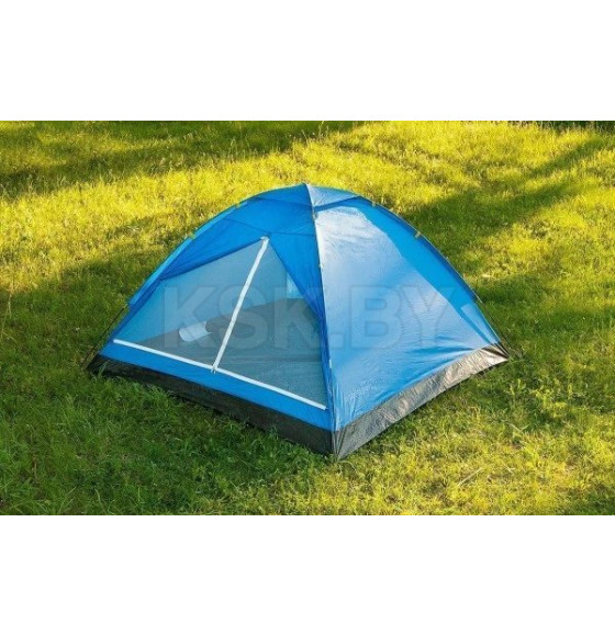 Палатка туристическая Сalviano ACAMPER Domepack 4 blue (4-местная 2500 мм/ст) 210х210х130см