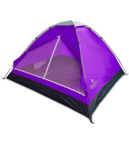 Палатка туристическая Сalviano ACAMPER Domepack 4 purple (4-местная 2500 мм/ст) 210х210х130см