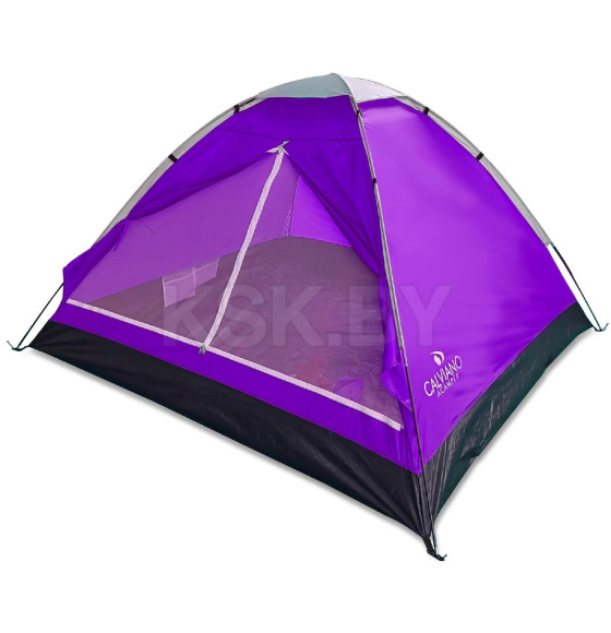 Палатка туристическая Сalviano ACAMPER Domepack 4 purple (4-местная 2500 мм/ст) 210х210х130см