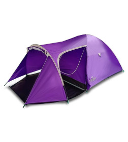 Палатка туристическая Сalviano ACAMPER MONSUN 3 purple (3-местная 3000 мм/ст)  210х185х125см  