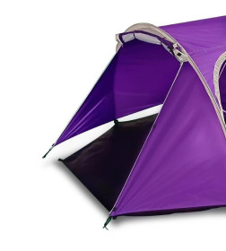 Палатка туристическая Сalviano ACAMPER MONSUN 3 purple (3-местная 3000 мм/ст)  210х185х125см  