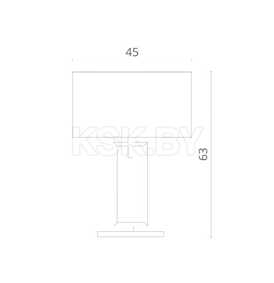 Светильник настольный Divinare PORTA 5933/01 TL-1 (5933/01 TL-1) 