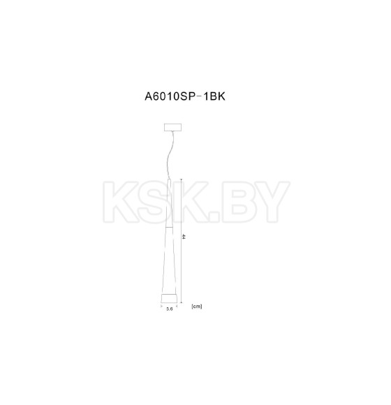 Светильник подвесной Arte Lamp SABIK A6010SP-1BK (A6010SP-1BK) 