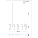 Светильник подвесной Divinare ALESSANDRO 7205/17 SP-10 (7205/17 SP-10) 