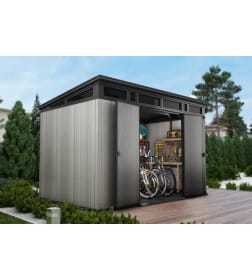 Хозяйственный блок Artisan 11x7 (7,5 м2), серый