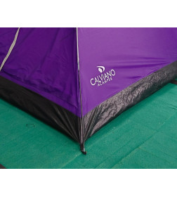 Палатка туристическая Сalviano ACAMPER Domepack 2 purple (2-местная 2500 мм/ст) 200х120х95см