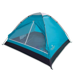 Палатка туристическая Сalviano ACAMPER Domepack 2 turquoise (2-местная 2500 мм/ст) 200х120х95см