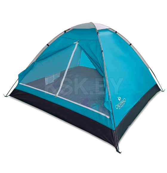 Палатка туристическая Сalviano ACAMPER Domepack 2 turquoise (2-местная 2500 мм/ст) 200х120х95см