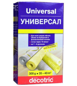 Клей обойный Decotric универсальный, 300 г