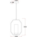 Светильник подвесной Arte Lamp CELAENO A7004SP-1BK (A7004SP-1BK) 