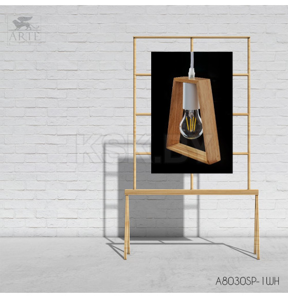 Светильник подвесной Arte Lamp BRUSSELS A8030SP-1WH (A8030SP-1WH) 