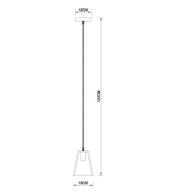 Светильник подвесной Arte Lamp BRUSSELS A8030SP-1WH