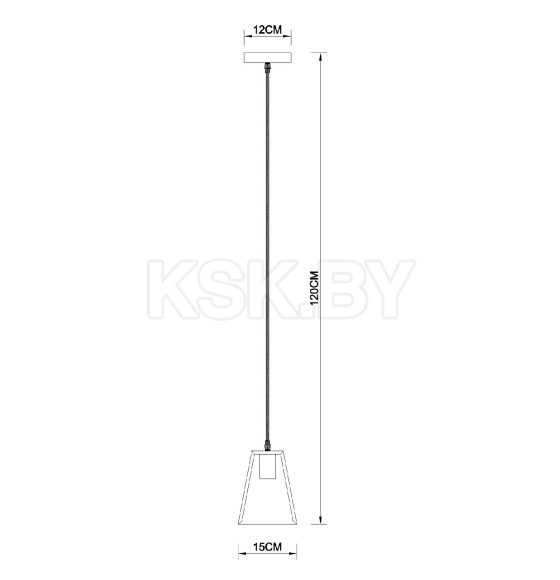 Светильник подвесной Arte Lamp BRUSSELS A8030SP-1WH (A8030SP-1WH) 