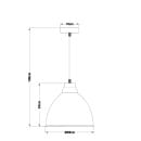 Светильник подвесной Arte Lamp BRACCIO A2055SP-1AB (A2055SP-1AB) 