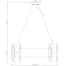 Светильник подвесной Arte Lamp JASTIN A2848SP-8GO (A2848SP-8GO) 