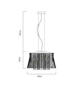 Светильник подвесной Arte Lamp INCANTO A4207SP-4CC