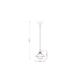 Светильник подвесной Arte Lamp GRAZIOSO A4577SP-1WG