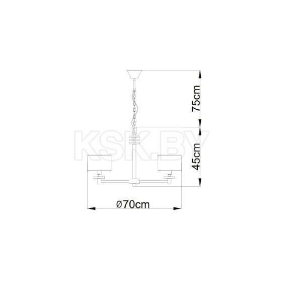 Светильник подвесной Arte Lamp FURORE A3990LM-6CC (A3990LM-6CC) 