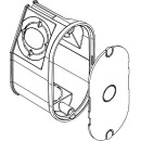 Коробка установочная UG 30-WA-D 2*35мм для светильников, с крышкой, 650°С, h=35мм, для спл. стен Obo-Rettermann (2003732) 