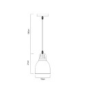 Светильник подвесной Arte Lamp EURICA A4248SP-1BK (A4248SP-1BK) 