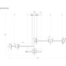 Светильник подвесной Arte Lamp DARCY A2187LM-3GO (A2187LM-3GO) 