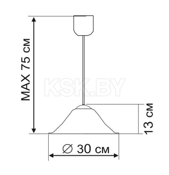 Светильник подвесной Arte Lamp CUCINA A6430SP-1WH (A6430SP-1WH) 