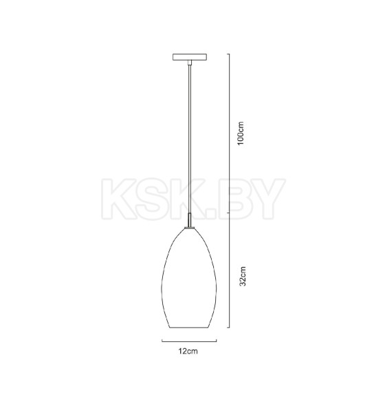 Светильник подвесной Arte Lamp BICCHIERE A4282SP-1CC (A4282SP-1CC) 