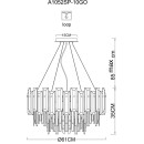 Светильник подвесной Arte Lamp NICOLETTA A1052SP-10GO (A1052SP-10GO) 