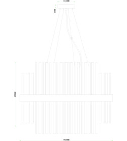 Светильник подвесной Arte Lamp MONTREAL A1034SP-16CC