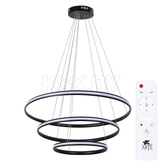 Светильник подвесной Arte Lamp MERIDIANA A2198SP-3BK (A2198SP-3BK) 