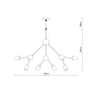 Светильник подвесной Arte Lamp MATRIX A3064SP-12WH (A3064SP-12WH) 