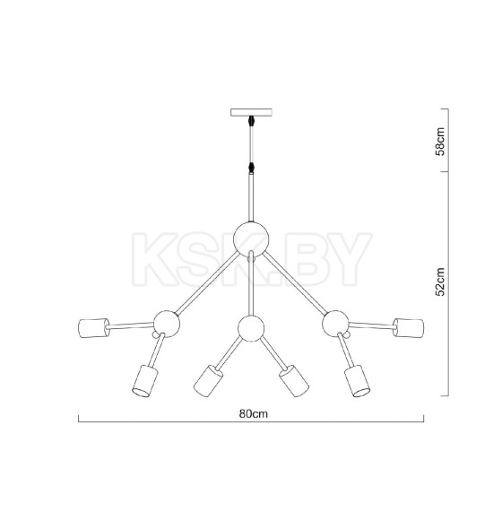 Светильник подвесной Arte Lamp MATRIX A3064SP-12WH (A3064SP-12WH) 