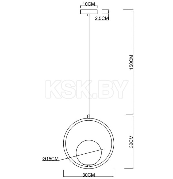 Светильник подвесной Arte Lamp MATISSE A7741SP-1AB (A7741SP-1AB) 