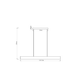 Светильник подвесной Arte Lamp LARGO A2505SP-2BK