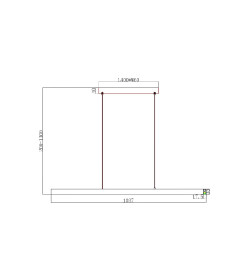 Светильник подвесной Arte Lamp LAO A2190SP-1BK