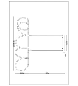 Светильник подвесной Arte Lamp KLIMT A2850SP-75BK